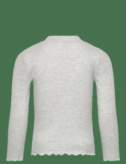 Mango Ribbed high neck t-shirt - Långärmade t-shirts|Barn Underställ