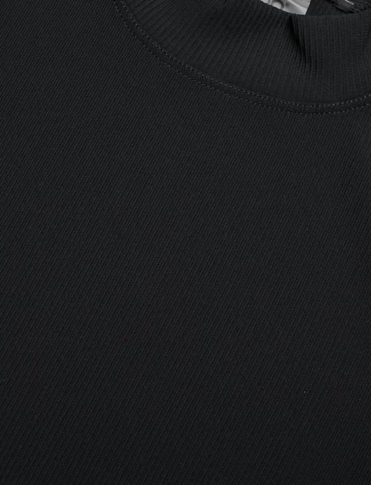 Kvinnor aim´n Toppar & T-Shirts|Ribbed Performance Cut-Out Top - T-Shirts