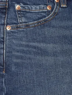 Kvinnor Levi's® Shorts|RIBCAGE BERMUDA SHORT BRINGING - Jeansshorts