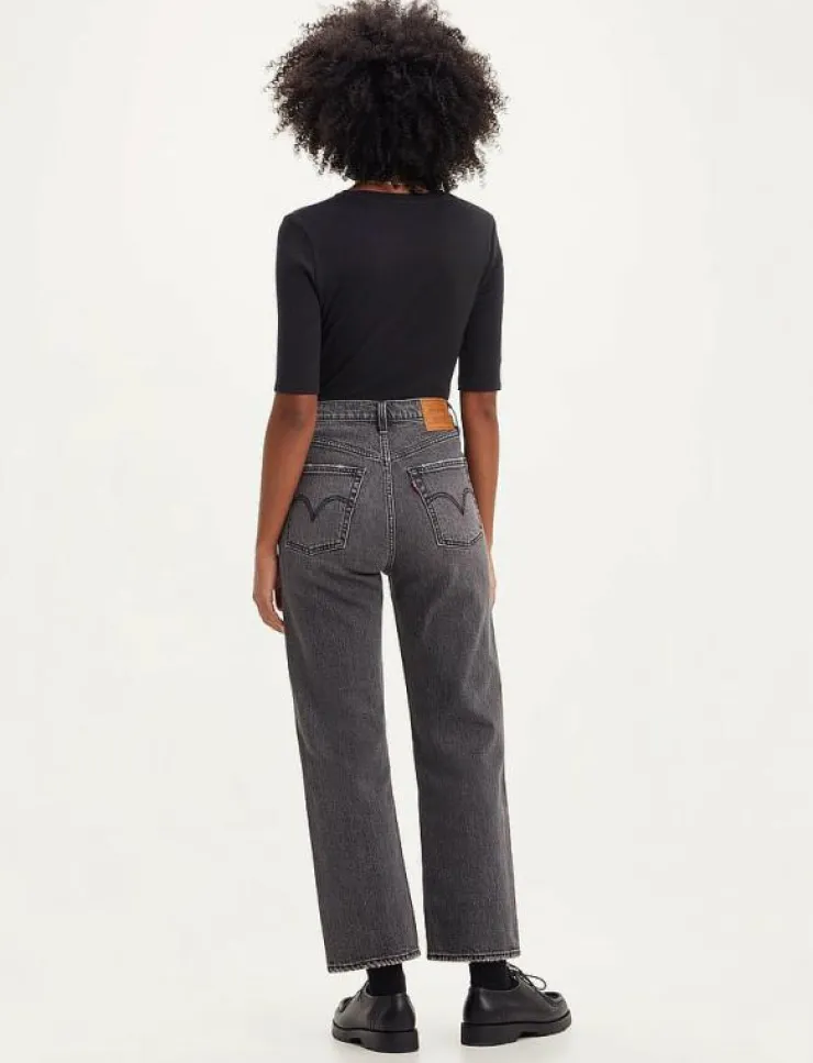 Levi's® RIBCAGE STRAIGHT ANKLE - Straight jeans|Kvinnor Kläder
