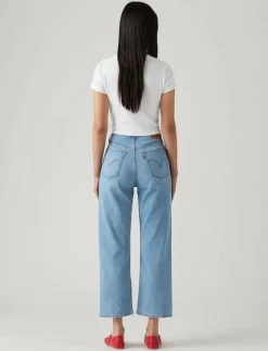 Kvinnor Levi's® Denimkläder|Jeans|RIBCAGE STRAIGHT ANKLE COOL WI - Straight jeans