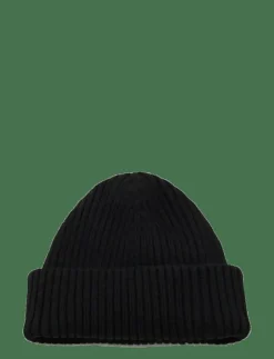Mango Mössor & Hattar|Rib-knit cotton hat - Mössor