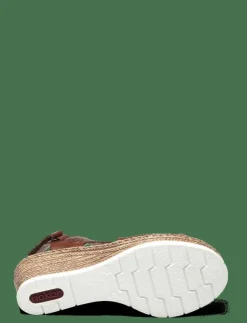 Kvinnor Rieker Espadrillos|Ladies' sandals 61975-24 - Kilklackar