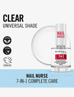 Kvinnor Rimmel Naglar|Nail Care Nail nurse 7 in 1 - Topplack