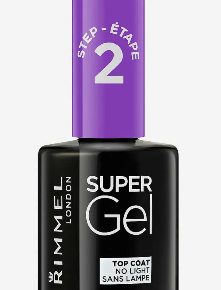 Rimmel Super Gel Nail Polish Top Coat - Topplack|Kvinnor Naglar