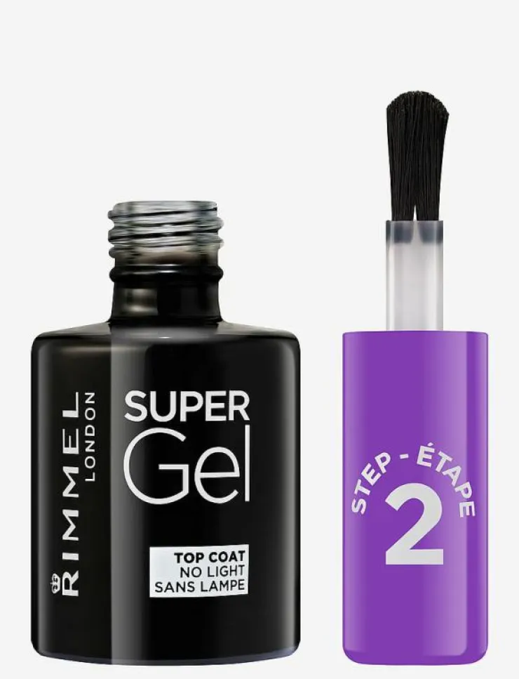Rimmel Super Gel Nail Polish Top Coat - Topplack|Kvinnor Naglar