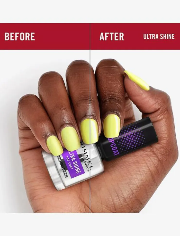 Kvinnor Rimmel Naglar|Top Coat Top coar ultra shine - Topplack