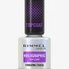 Kvinnor Rimmel Naglar|Top Coat Top coat holographic - Topplack