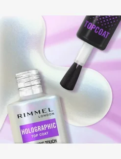 Kvinnor Rimmel Naglar|Top Coat Top coat holographic - Topplack