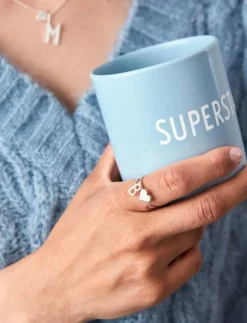 Design Letters Ring A-Z - Ring|Barn Smycken