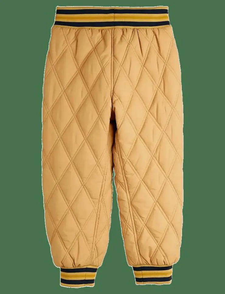 Mini Rodini Ritzratz patch quilted outerwear trousers - Termobyxor|Barn Termokläder