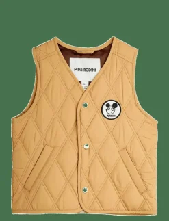 Mini Rodini Ritzratz patch quilted vest - Väst|Barn Västar