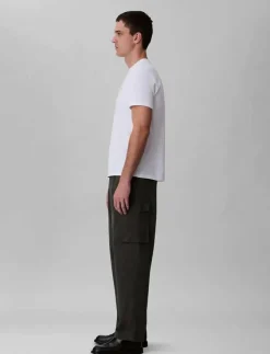 Calvin Klein Jeans RLXD STRAIGHT COMFORT COTTON CAR - Cargobyxor| Byxor