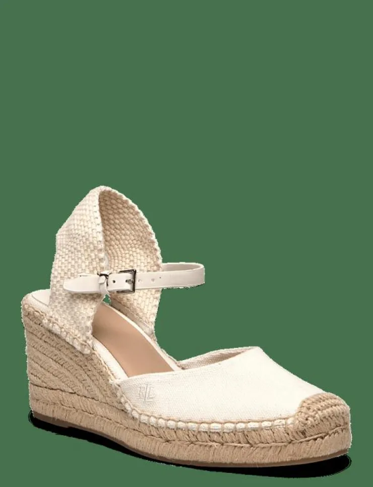 Kvinnor Lauren Ralph Lauren Espadrillos|Robby Canvas & Jute Espadrille - Kilklackar