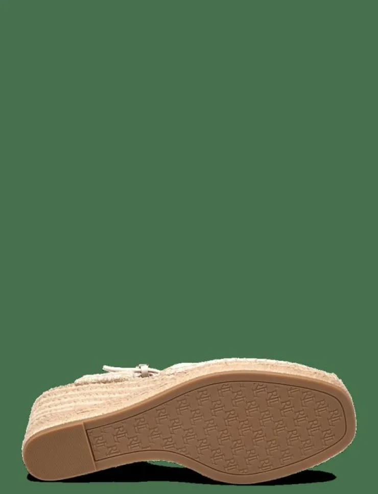 Kvinnor Lauren Ralph Lauren Espadrillos|Robby Canvas & Jute Espadrille - Kilklackar