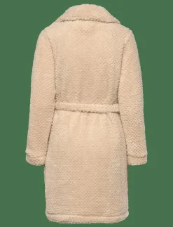 Kvinnor Hunkemöller Morgonrockar|Morgonrockar|Robe Zip Up Fleece - Morgonrock