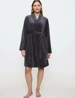 Kvinnor Triumph Morgonrockar|Morgonrockar|Robes Fleece Robe 01 - Morgonrock