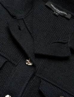French Connection ROLAND KNIT COLLARED GILET - Stickade västar|Kvinnor Västar