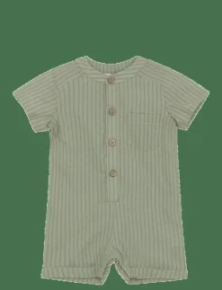 Barn Fixoni Bodysuits|Romper SS Woven - Kortärmad bodysuit
