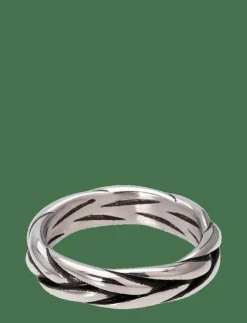Samie Smycken|Rope - Twisted Steel ring - Ringar