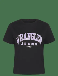 Wrangler ROUND TEE - T-shirts|Kvinnor T-Shirts & Toppar