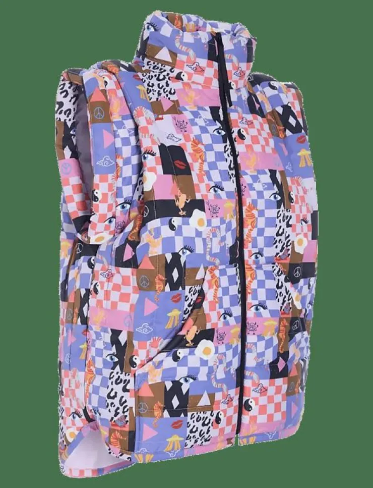 Hunkøn Roxanna Short Vest - Vadderade västar|Kvinnor Västar