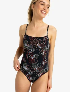 Kvinnor Roxy Badkläder|ACTIVE BASIC ONE PIECE PT - Baddräkter