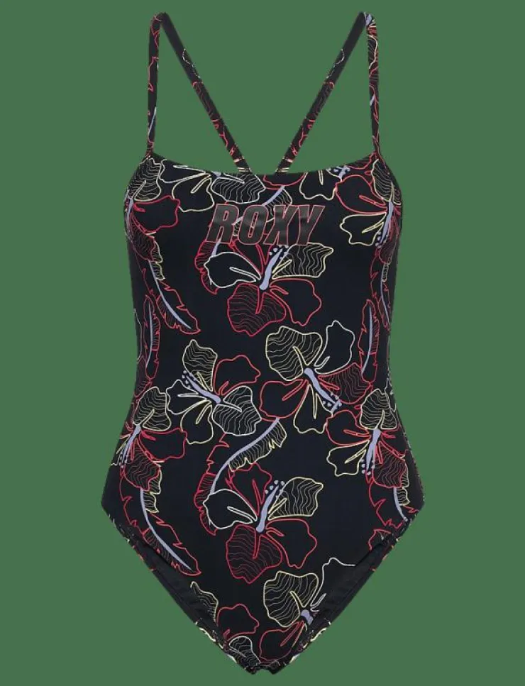Kvinnor Roxy Badkläder|ACTIVE BASIC ONE PIECE PT - Baddräkter