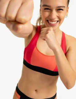 Kvinnor Roxy Badkläder|ACTIVE COLORBLOCK TOP - Bikinis