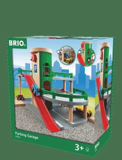 Barn BRIO Leksaksfordon & Bilar|R&R Parking Garage set - Leksaksgarage