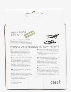 Kvinnor Casall Sportutrustning|Sportutrustning|Rubber band light 2pcs - Motståndsband