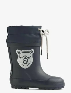 Barn Wheat Gummistövlar|Rubber Boot Thermo Solid - Höga gummistövlar