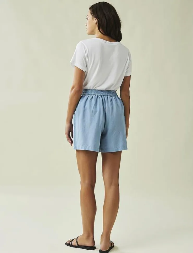 Lexington Clothing Ruby Linen Blend Shorts - Casual shorts|Kvinnor Shorts
