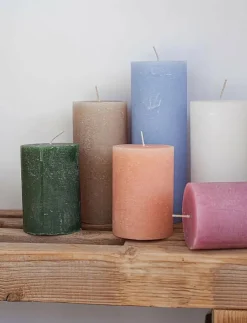Kunstindustrien Ljus|Rustic Pillar Candles - Blockljus