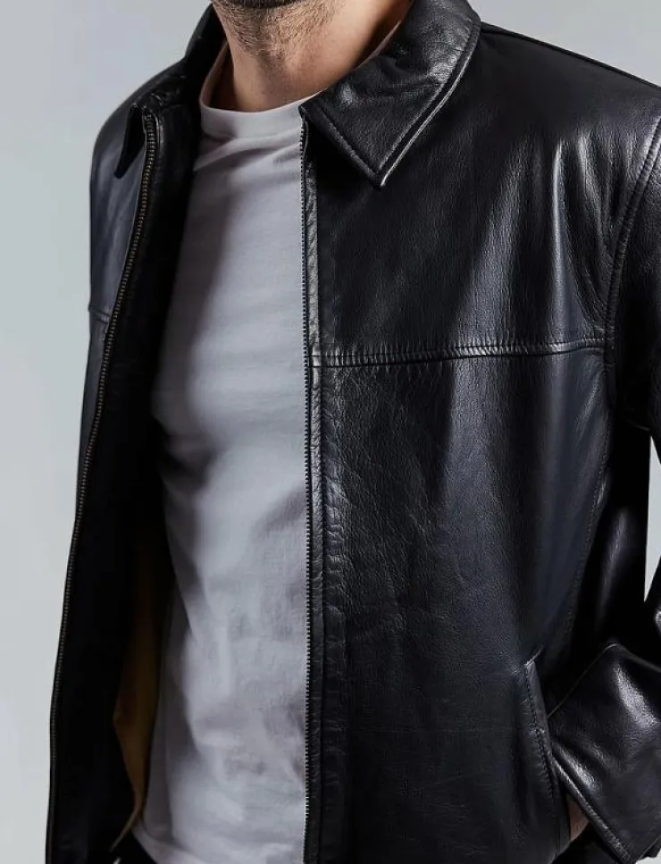 Jofama Jackor & Rockar|Rusty Dusty Leather Jacket - Skinnjackor