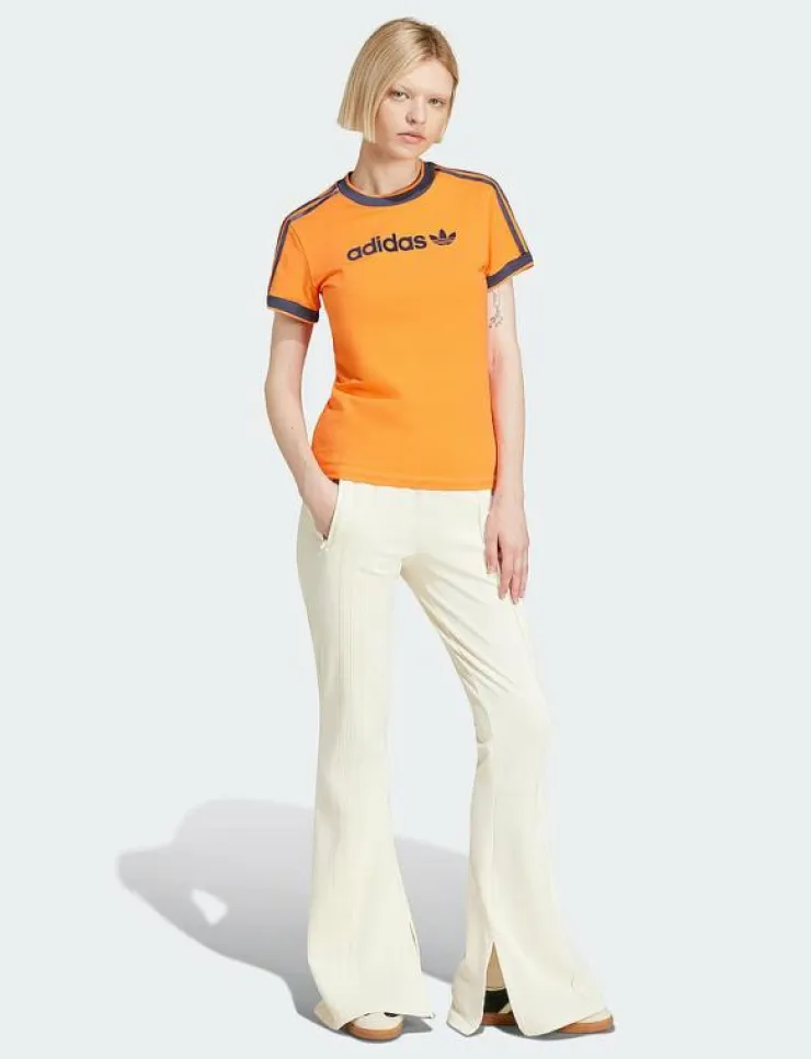 Kvinnor adidas Originals Byxor|Mjukisbyxor|3S FIREBIRD TP - Sweatpants