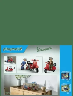PLAYMOBIL 60s Vespa Garage - RC-Vehicles|Barn Playmobil Leksaker