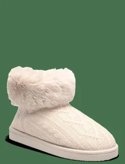 Kvinnor Hunkemöller Tofflor|SAAR CABLE KNIT BOOT - Inneskor