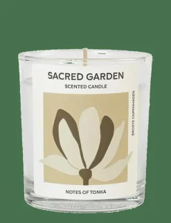 Broste Copenhagen Sacred Garden Scented Candle - Doftljus|Kvinnor Bastu & Spa|Ljus