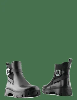 Kvinnor Lemon Jelly Gummistövlar|SADIE - Platta ankelboots