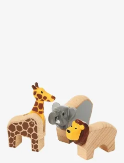 Barn BRIO Leksaksset & Leksaksfigurer|Safari Adventure Set - Träfigur