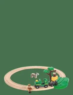 BRIO Safari Railway Set - Lekset|Barn Leksaksset & Leksaksfigurer