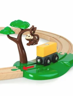 BRIO Safari Railway Set - Lekset|Barn Leksaksset & Leksaksfigurer