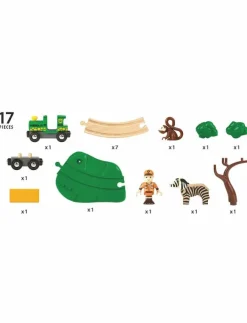 BRIO Safari Railway Set - Lekset|Barn Leksaksset & Leksaksfigurer
