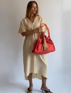 Kvinnor HVISK Shoppingväskor & Totes|SAGE MEDIUM MATTE TWILL - Shoppers