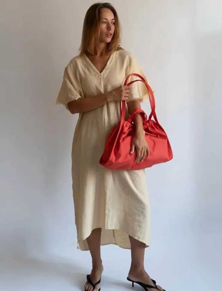 Kvinnor HVISK Shoppingväskor & Totes|SAGE MEDIUM MATTE TWILL - Shoppers