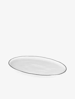 Broste Copenhagen Serveringsfat|Salt Plate oval - Serveringsfat & Uppläggningsfat