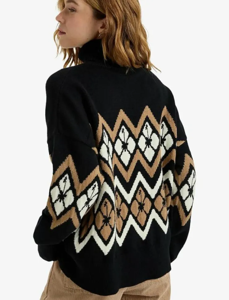 Kvinnor Roxy Sweatshirts|SALTWATER LOVER - Stickat