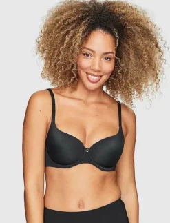 Kvinnor Abecita Bh:Ar|SALVADOR WIRE BRA PADDED MOULDED CUPS - T-shirt BH:ar