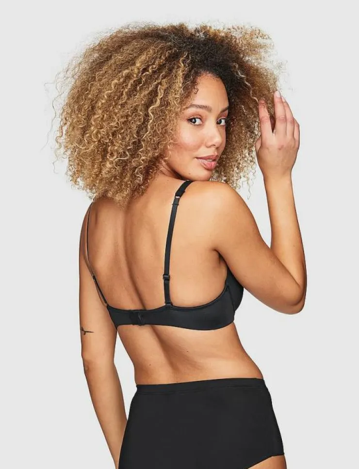 Kvinnor Abecita Bh:Ar|SALVADOR WIRE BRA PADDED MOULDED CUPS - T-shirt BH:ar